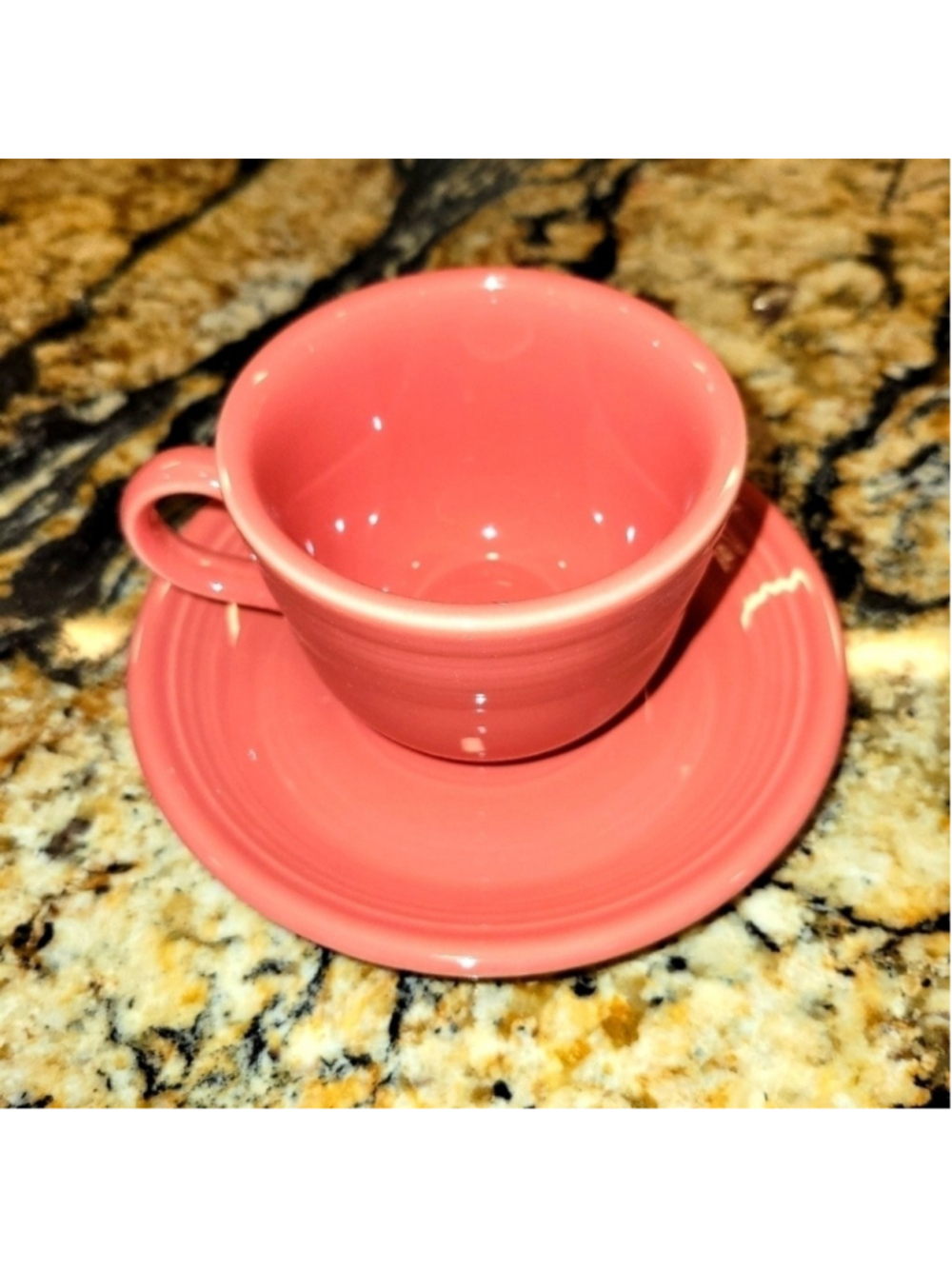 FIESTAWARE Flamingo TeaCup & Saucer - Fiesta